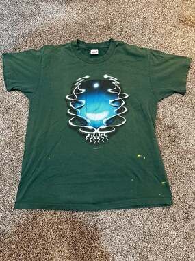 Vintage 1994 Grateful Dead Marc Almera Anvil Graphic T-Shirt